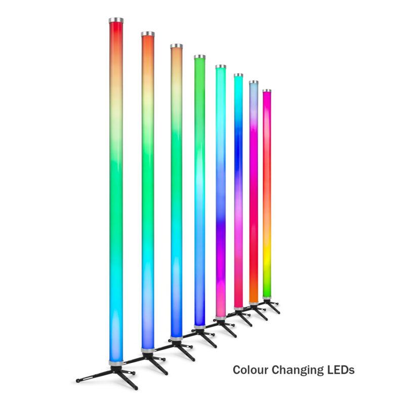 BeamZ Professional Kratos Battery Powered LED Pixel Tube