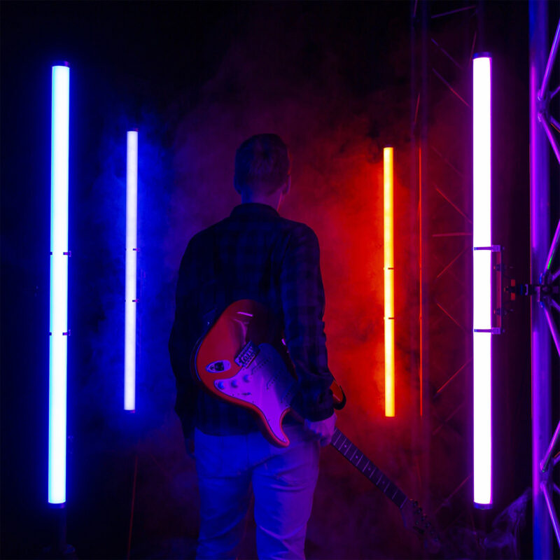 BeamZ Professional Kratos Battery Powered LED Pixel Tube