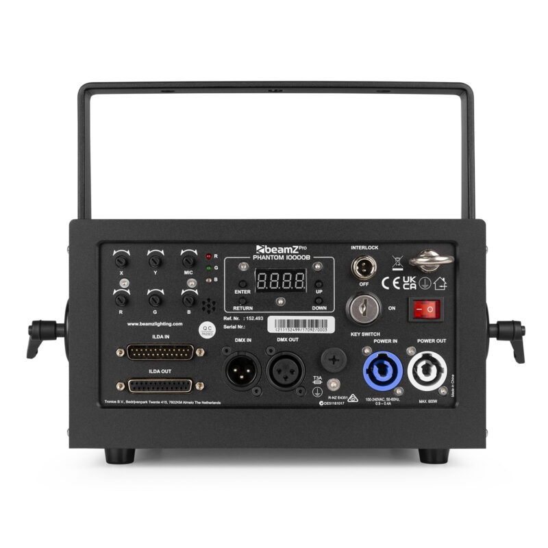 BeamZ Professional Phantom 10000B Diode laser Light – 10W RGB