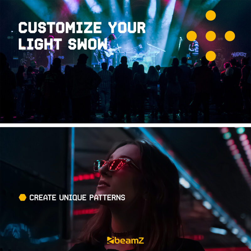 BeamZ LCB288 LED Light Bar Batten with Wash & Strobe