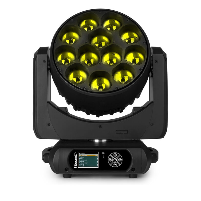 BeamZ Pro MHL1240 Moving Head Wash with Zoom – 12x40W