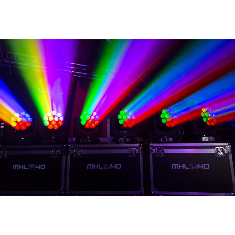 BeamZ Pro MHL1240 Moving Head Wash with Zoom – 12x40W