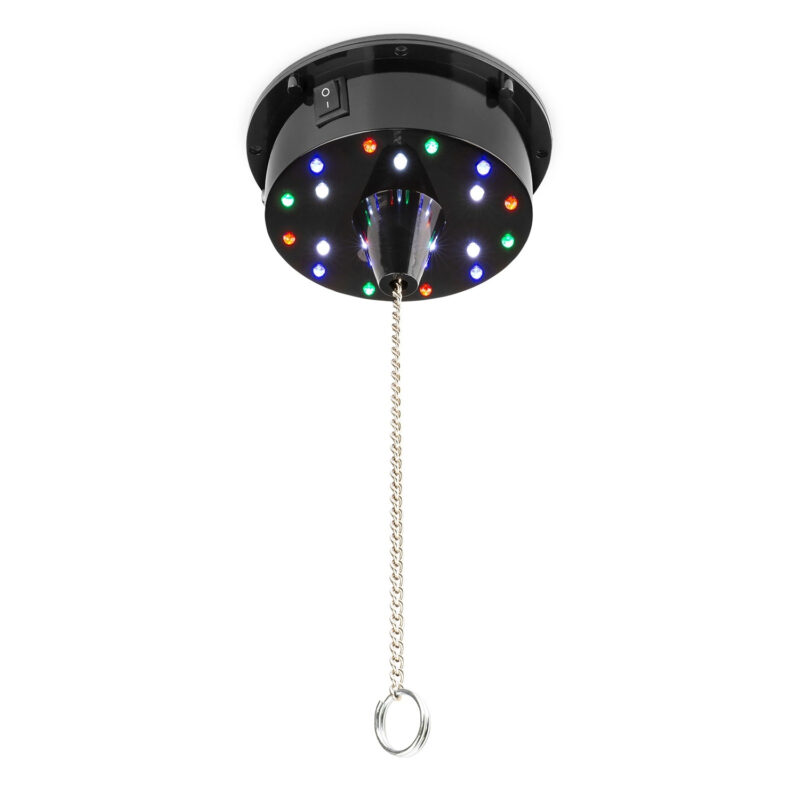 Fuzzix MB30ML Mirror Disco Ball with Battery LED Motor – 30cm