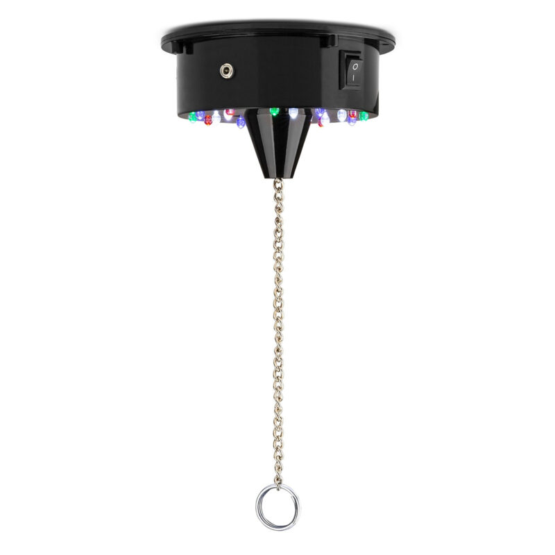 Fuzzix MB30ML Mirror Disco Ball with Battery LED Motor – 30cm