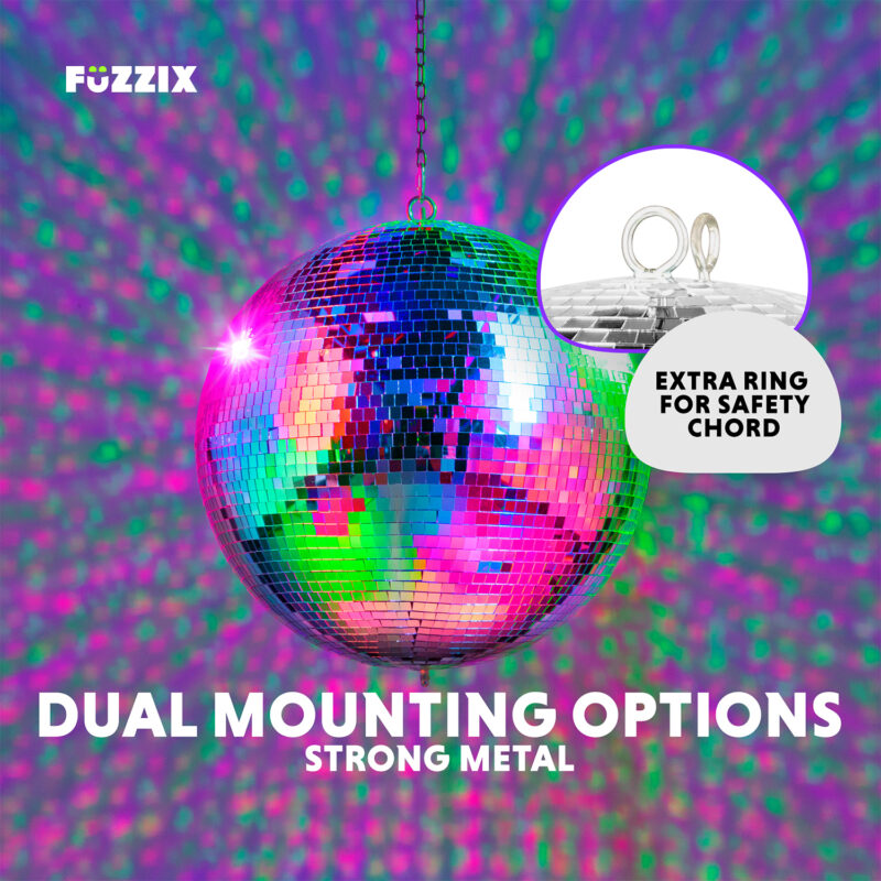 Fuzzix MB40 Mirror Disco Ball – 40cm