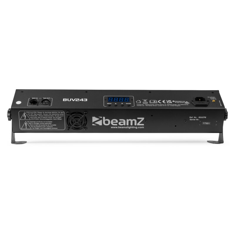 BeamZ BUV243 LED UV Blacklight Bar – 24x3W