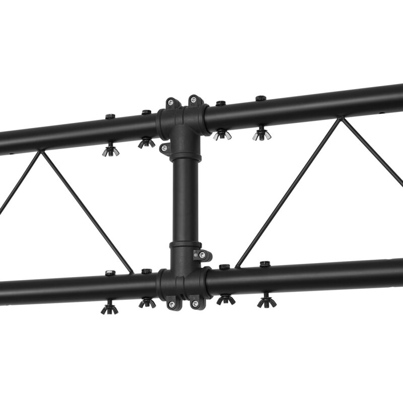 BeamZ Lighting Truss Bridge Stand with 2x T-Pieces – 3m