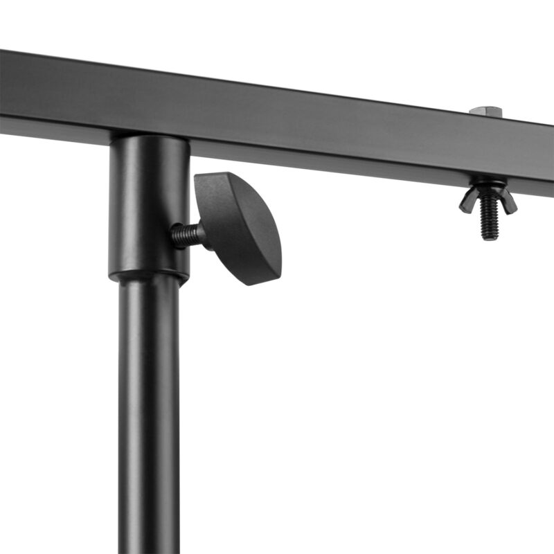 BeamZ Lightweight T-Bar Lighting Stand – 2.75m Max Height