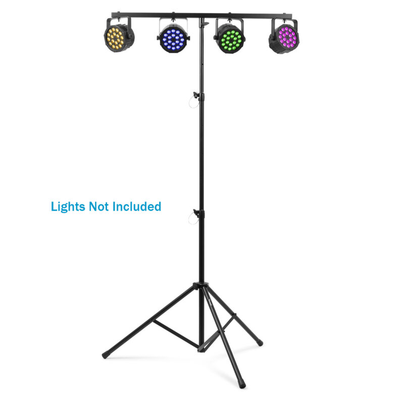 BeamZ Lightweight T-Bar Lighting Stand – 2.75m Max Height