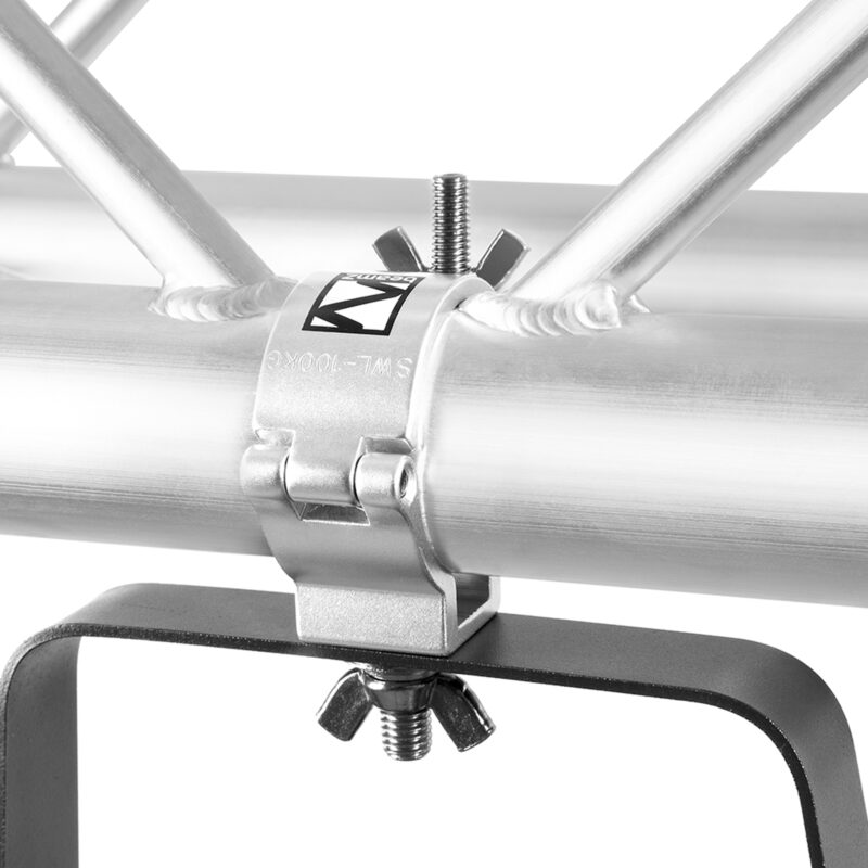 BeamZ BC50-100 Half Coupler Slimline 100kg Aluminium