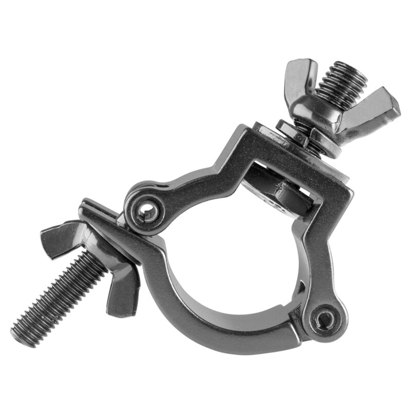BeamZ BC38B-75 Black Half Coupler Clamp – 50KG