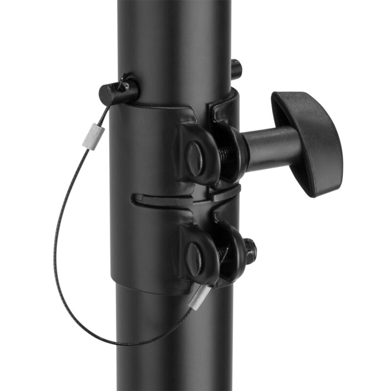BeamZ LS30T Light Stand with T-bar and Metal Clamps -3.6m Max