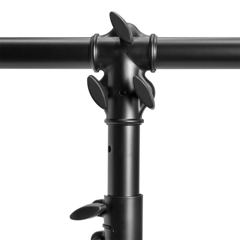 BeamZ LS30T Light Stand with T-bar and Metal Clamps -3.6m Max