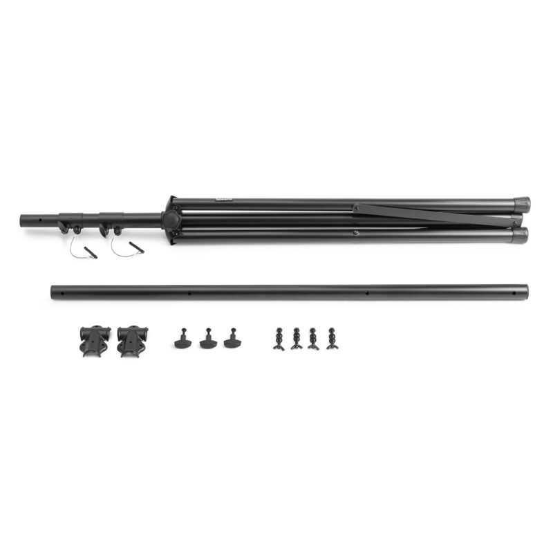 BeamZ LS30T Light Stand with T-bar and Metal Clamps -3.6m Max