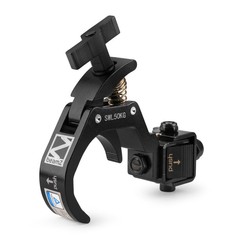 BeamZ BC50B-150F Foldable Quick Trigger Lighting Clamp – 80kg