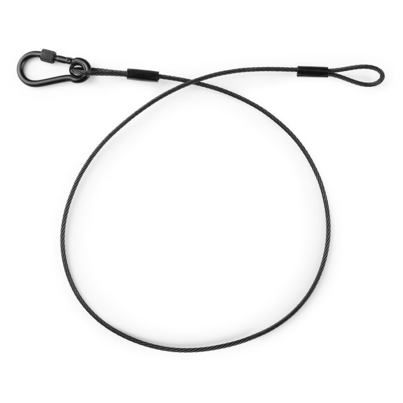 BeamZ SAF75 Lighting Safety Cable 75cm x 3mm 30kg Black