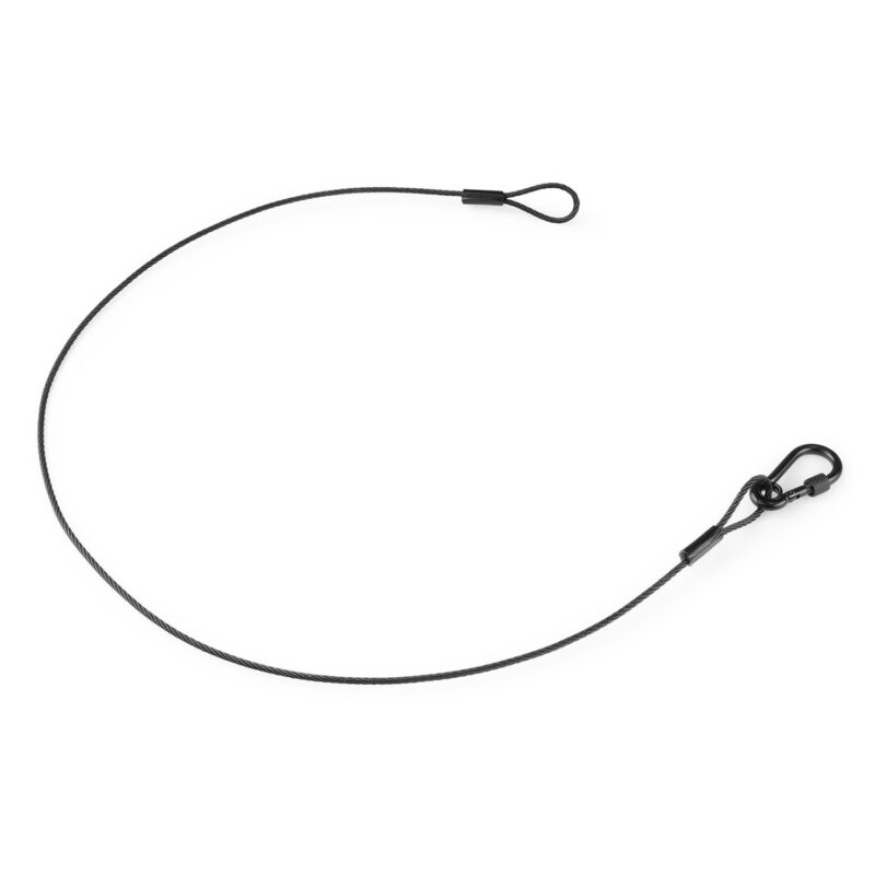 BeamZ SAF75 Lighting Safety Cable 75cm x 3mm 30kg Black