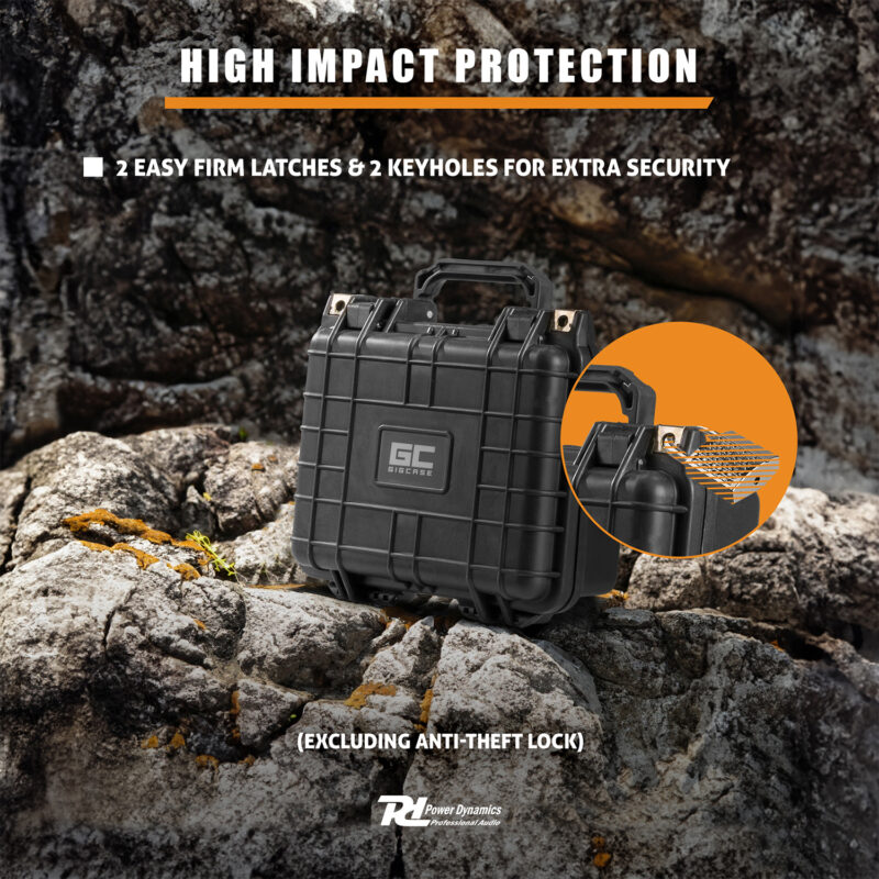 PD GIGCase4 Universal Pick Foam Hard Case – 270 x 246 x 124mm