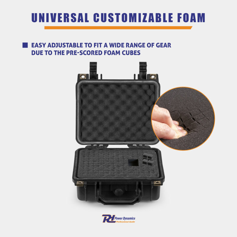 PD GIGCase4 Universal Pick Foam Hard Case – 270 x 246 x 124mm