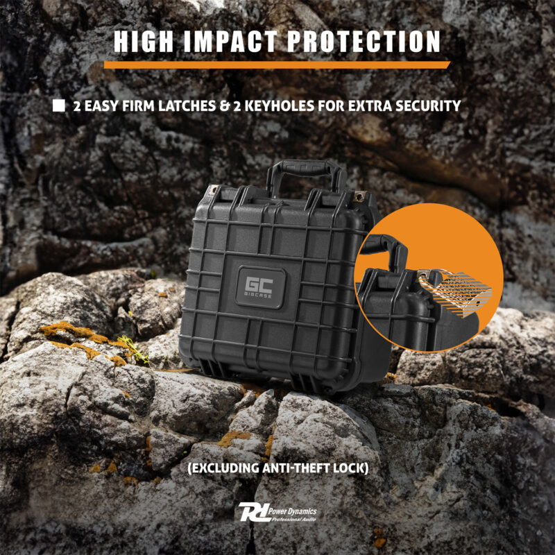 PD GIGCase6 Universal Pick Foam Hard Case – 340 x 295 x 150mm