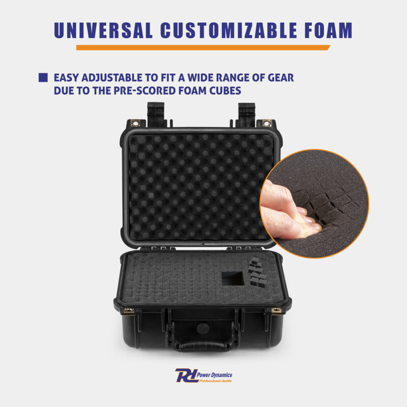 PD GIGCase6 Universal Pick Foam Hard Case – 340 x 295 x 150mm