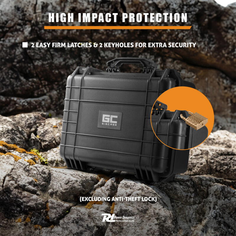 PD GIGCase12 Universal Pick Foam Hard Case – 460 x 380 x 170mm