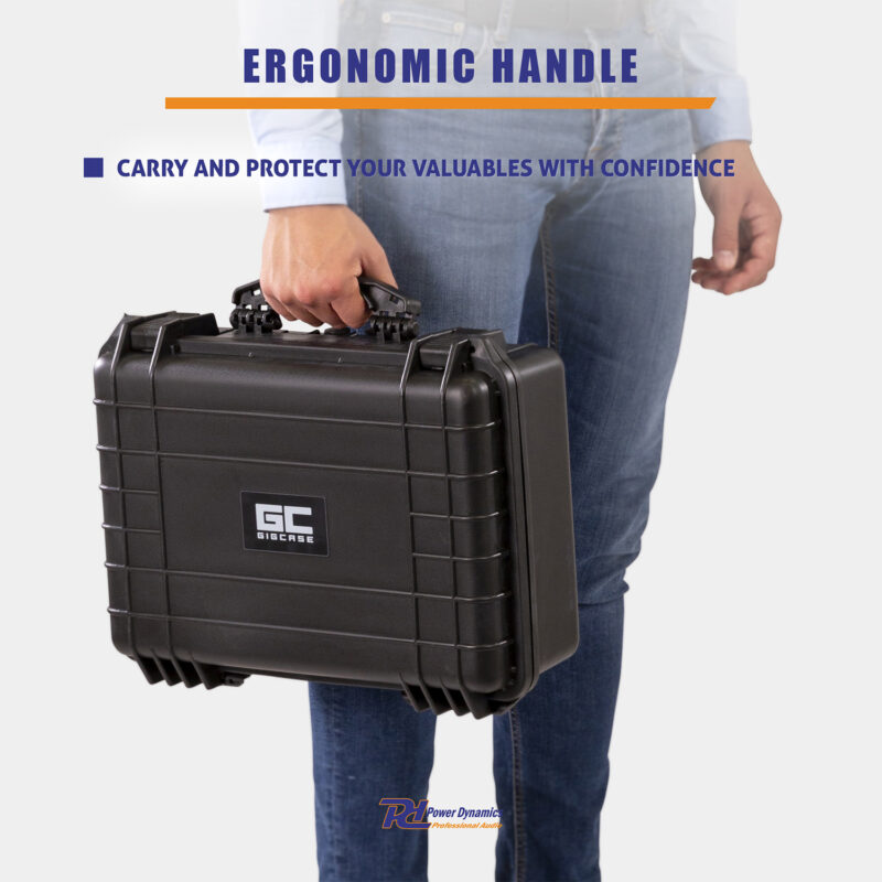 PD GIGCase12 Universal Pick Foam Hard Case – 460 x 380 x 170mm