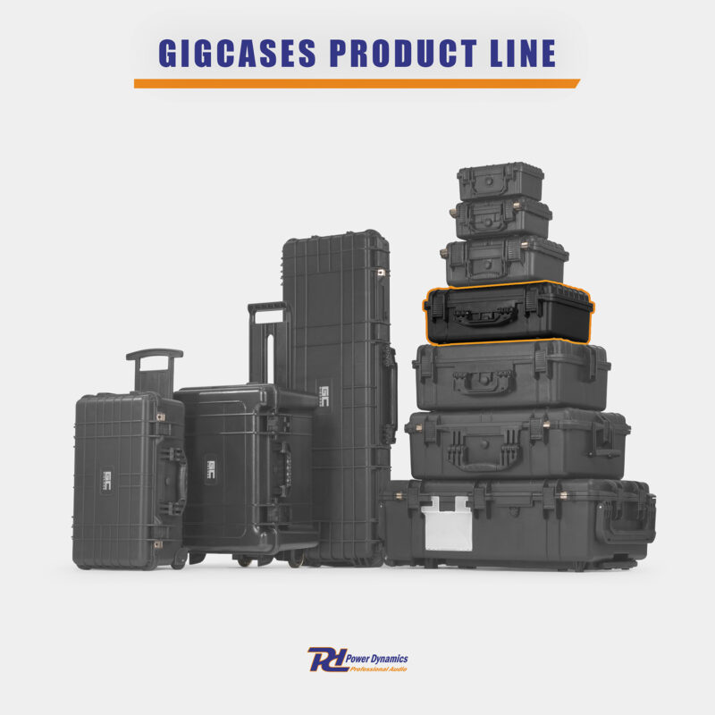 PD GIGCase12 Universal Pick Foam Hard Case – 460 x 380 x 170mm