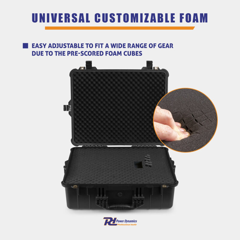 PD GIGCase22 Universal Pick Foam Hard Case – 620 x 520 x 225mm