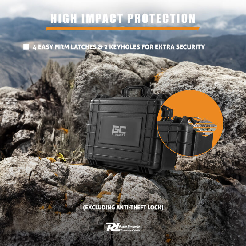 PD GIGCase26 Universal Pick Foam Hard Case – 500 x 350 x 190mm