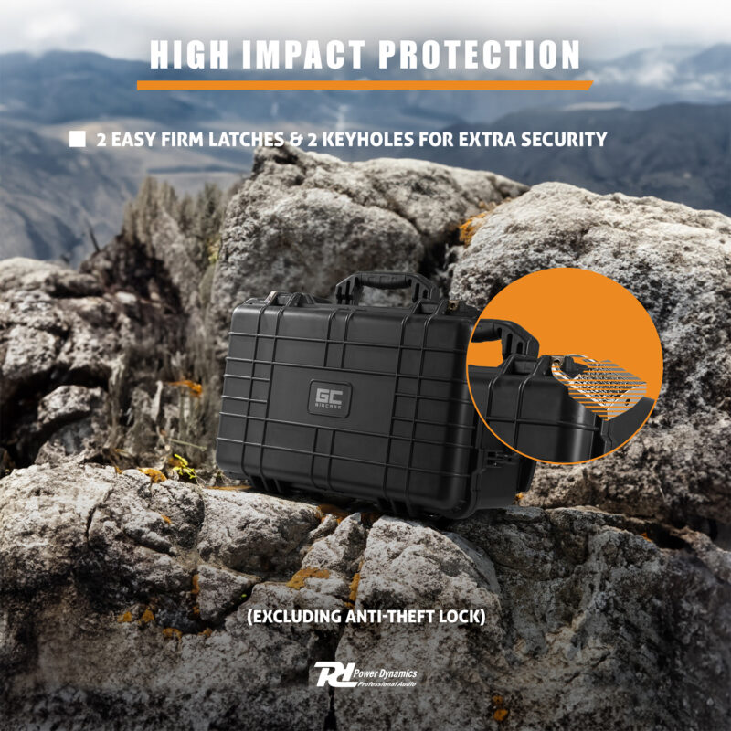 PD GIGCase30T Universal Pick Foam Hard Case Trolley – 560 x 350 x 230mm