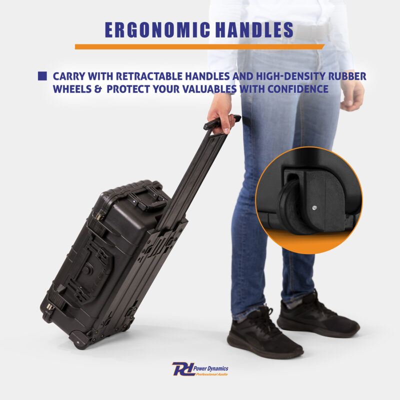 PD GIGCase30T Universal Pick Foam Hard Case Trolley – 560 x 350 x 230mm