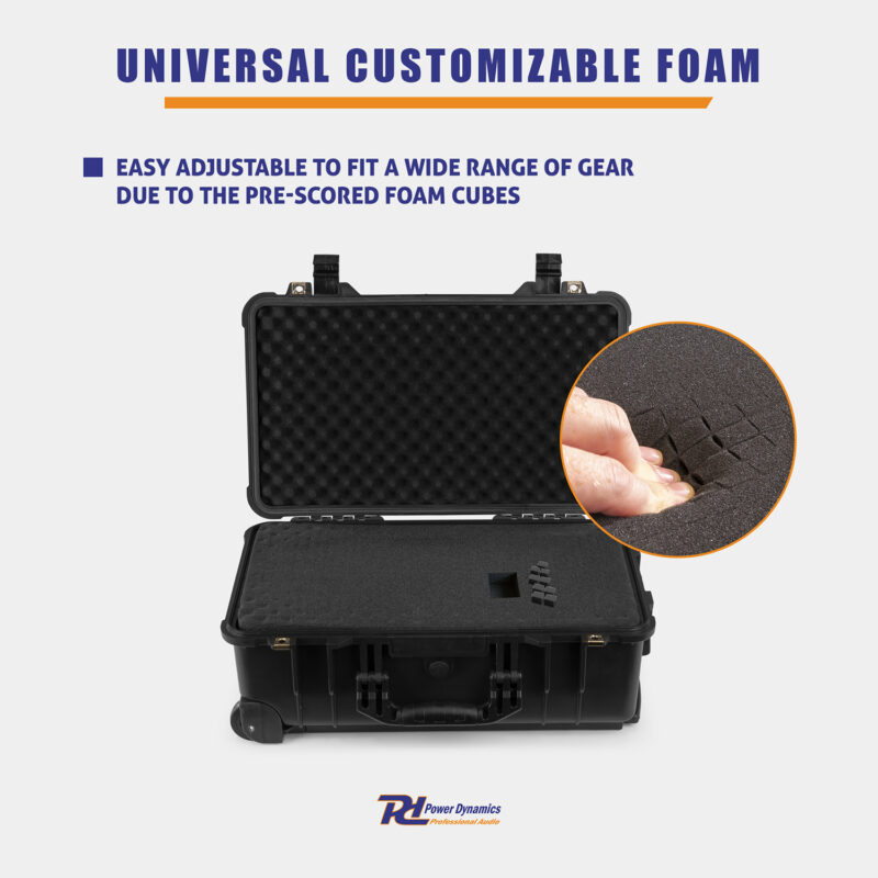 PD GIGCase30T Universal Pick Foam Hard Case Trolley – 560 x 350 x 230mm