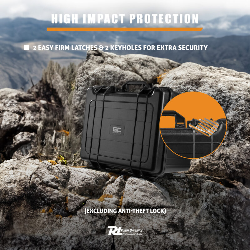 PD GIGCase34T Universal Pick Foam Hard Case Trolly – 615 x 435 x 325mm