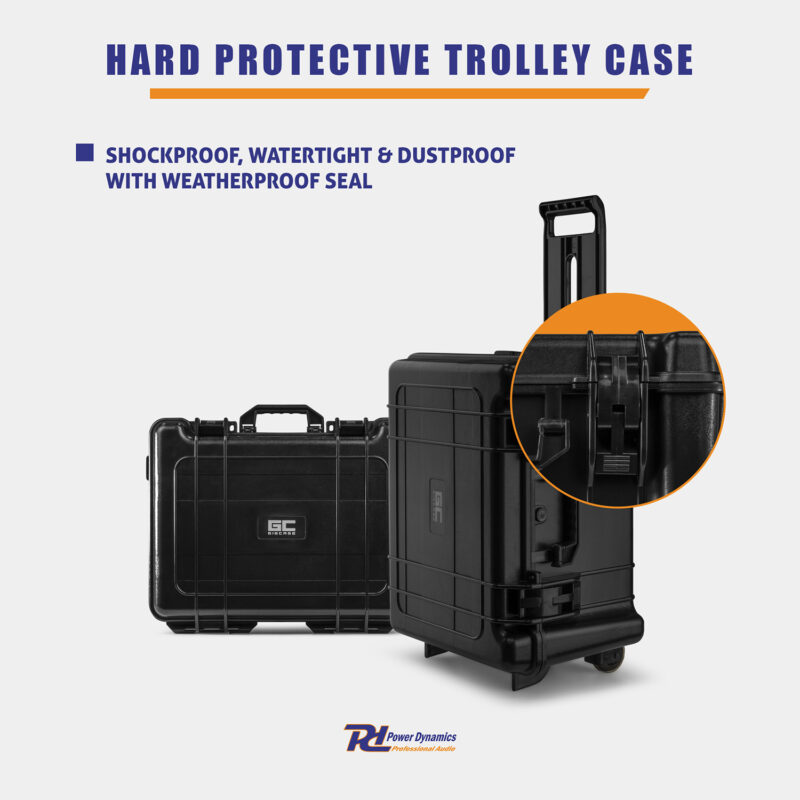 PD GIGCase34T Universal Pick Foam Hard Case Trolly – 615 x 435 x 325mm