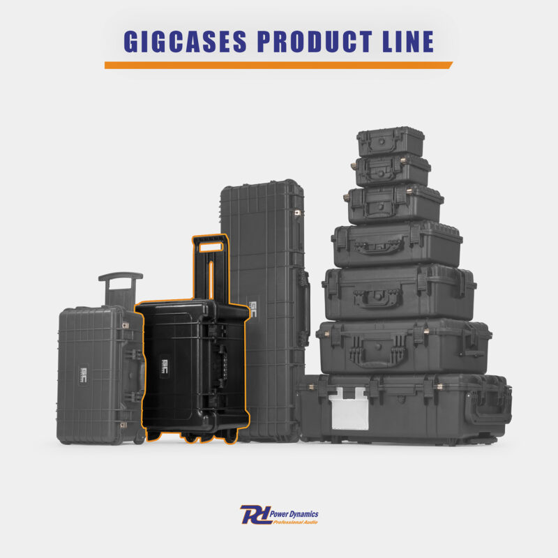 PD GIGCase34T Universal Pick Foam Hard Case Trolly – 615 x 435 x 325mm