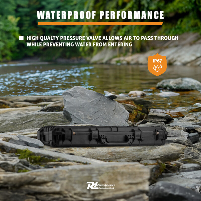 PD GIGCase38T Universal Pick Foam Hard Case Trolley – 1140 x 410 x 155mm