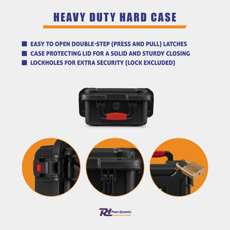 PD GIGCase54R Heavy Duty Pick Foam Hard Case – 300 x 242 x 145mm