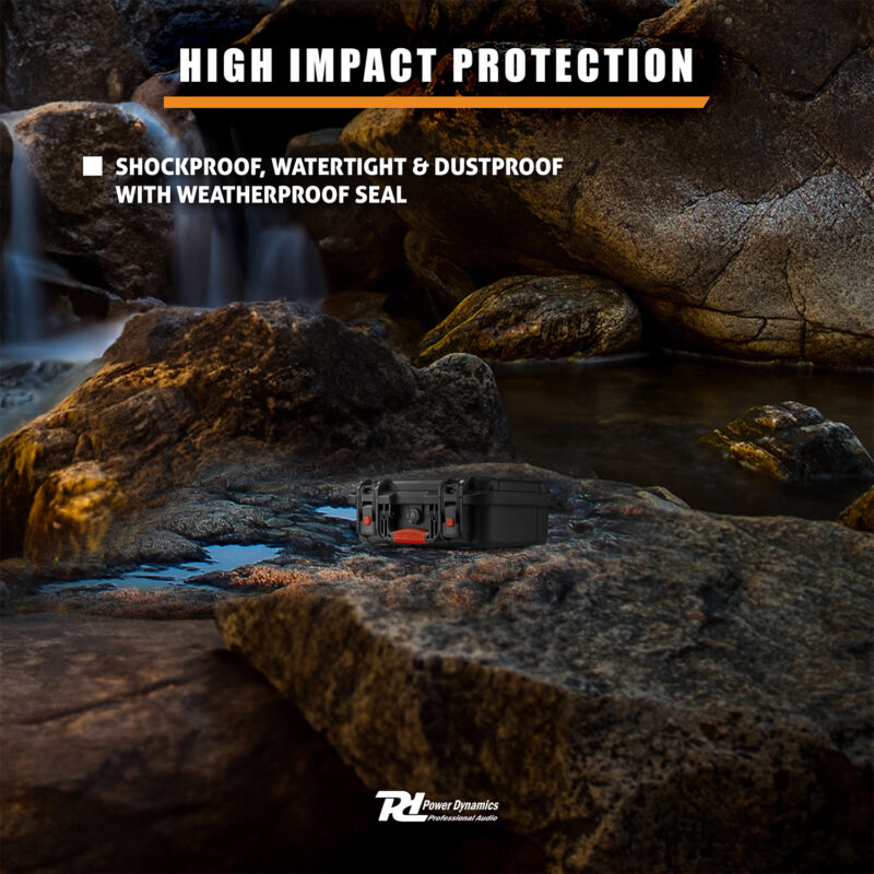 PD GIGCase58R Heavy Duty Pick Foam Hard Case – 345 x 290 x 130mm