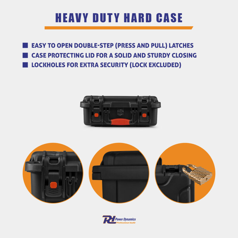 PD GIGCase58R Heavy Duty Pick Foam Hard Case – 345 x 290 x 130mm
