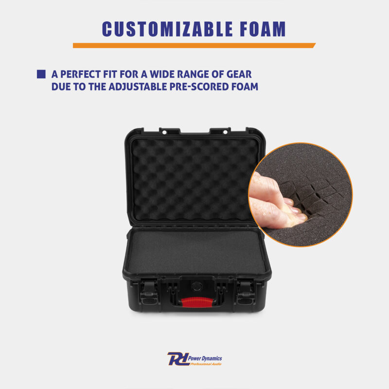 PD GIGCase62R Heavy Duty Pick Foam Hard Case – 385 x 295 x 170mm