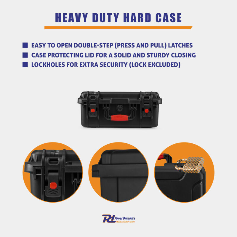 PD GIGCase62R Heavy Duty Pick Foam Hard Case – 385 x 295 x 170mm
