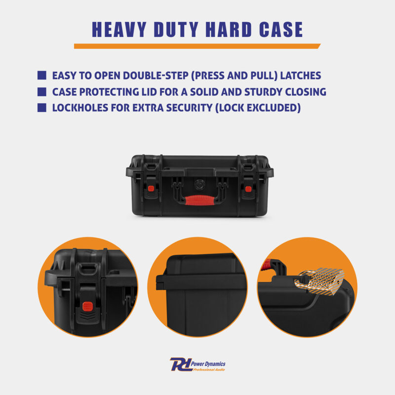 PD GIGCase66R Heavy Duty Pick Foam Hard Case – 410 x 325 x 170mm