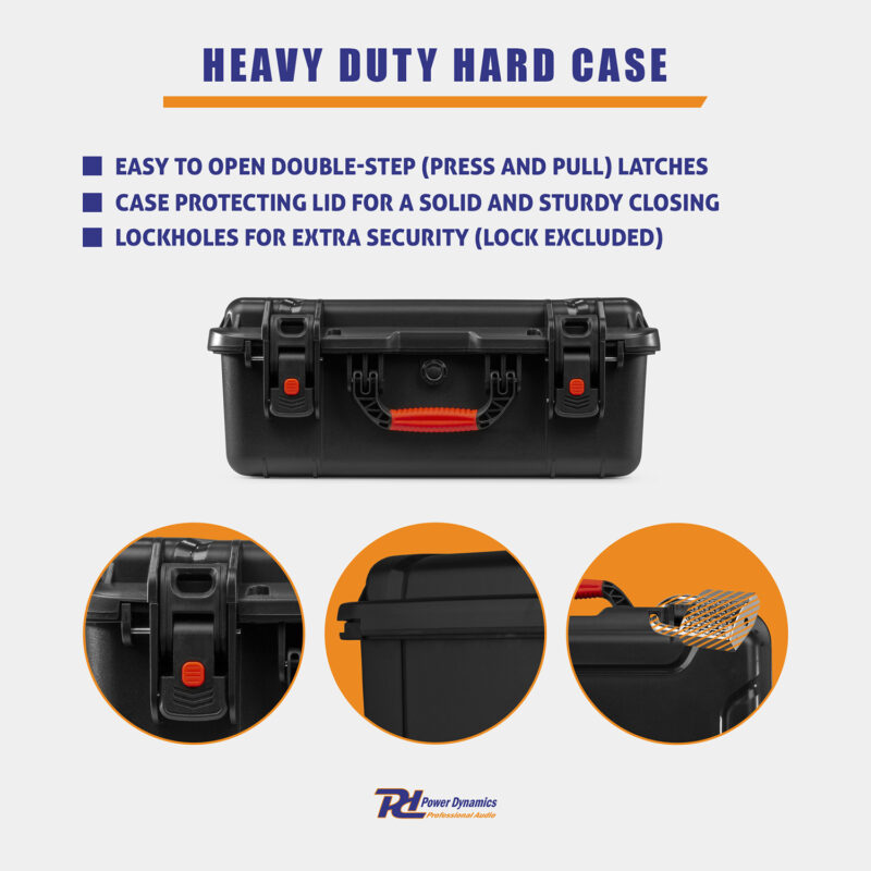 PD GIGCase74R Heavy Duty Pick Foam Hard Case – 517 x 430 x 206mm