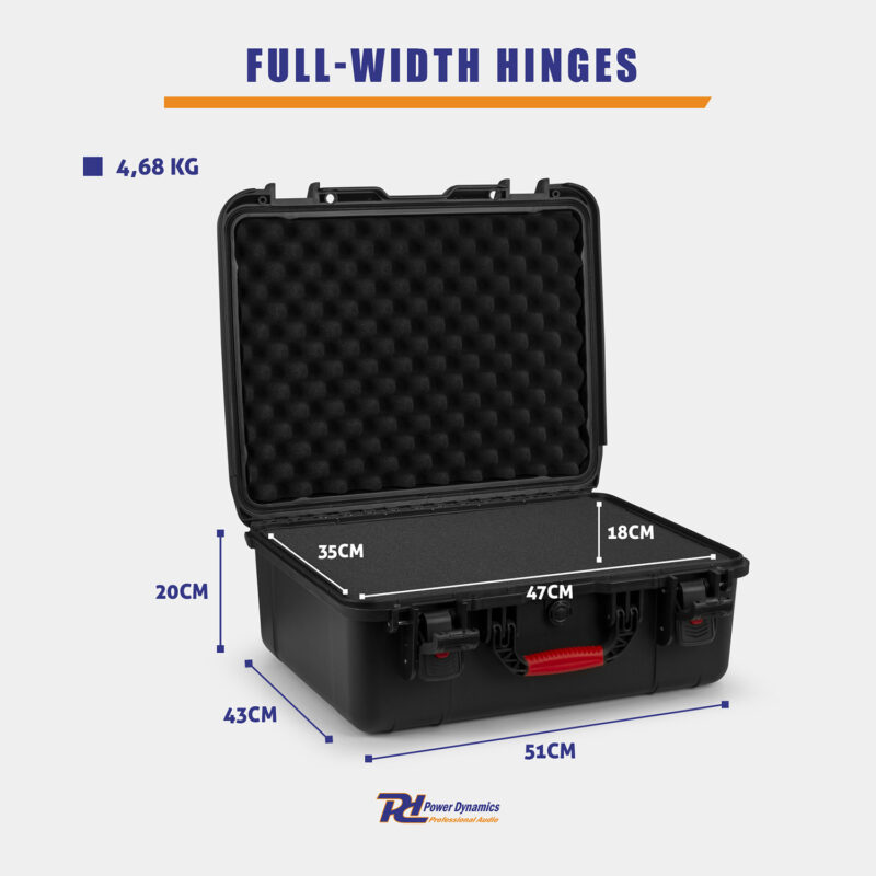 PD GIGCase74R Heavy Duty Pick Foam Hard Case – 517 x 430 x 206mm