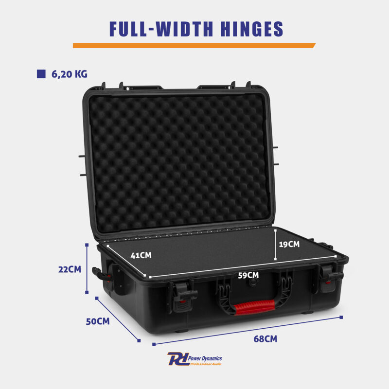 PD GIGCase78R Heavy Duty Pick Foam Hard Case – 685 x 500 x 220mm