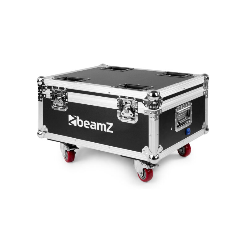 BeamZ FCC9 Uplighter Charging Flight Case for 8x BBP9 Series