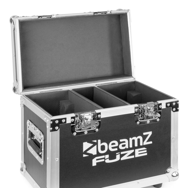 BeamZ FCFZ2 Flight Case for 2x FUZE 75B/75S/610Z Moving Heads