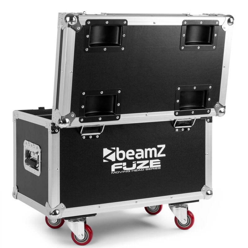 BeamZ FCFZ4 Flight Case for 4x FUZE 75B/75S/610Z Moving Heads