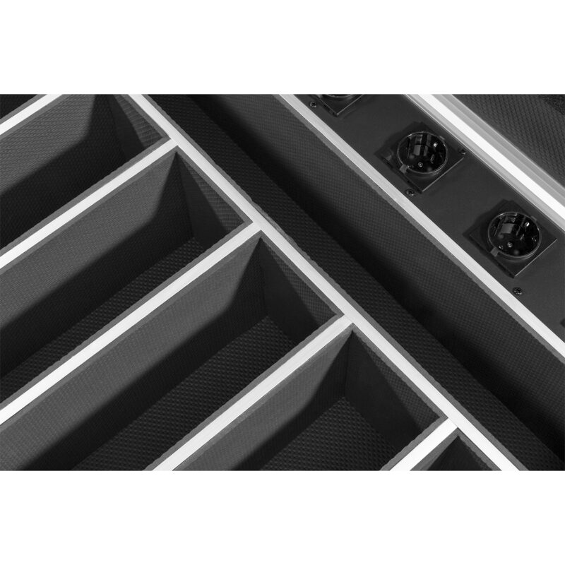 BeamZ FCC12 Charging Flight Case for 6x BBB612 LED Bars